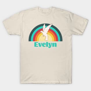 Evelyn - Vintage Faded Style T-Shirt